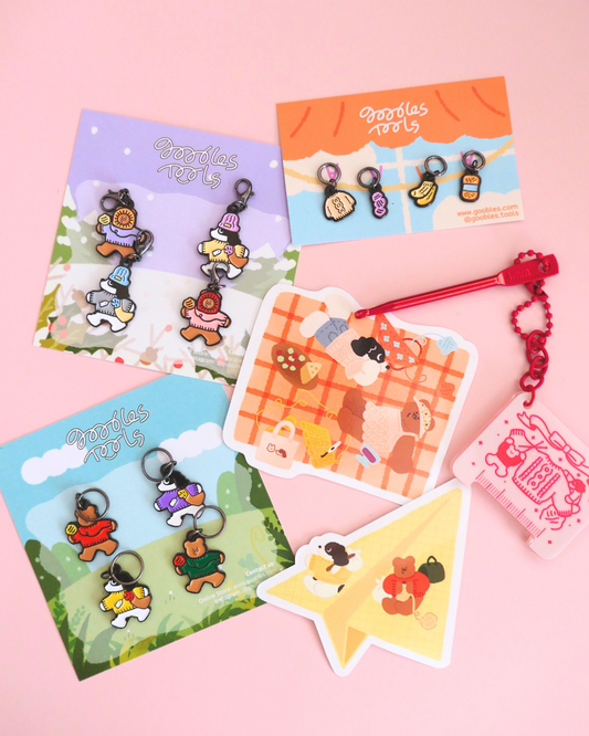 Vinyl Sticker : Picnic Knitting