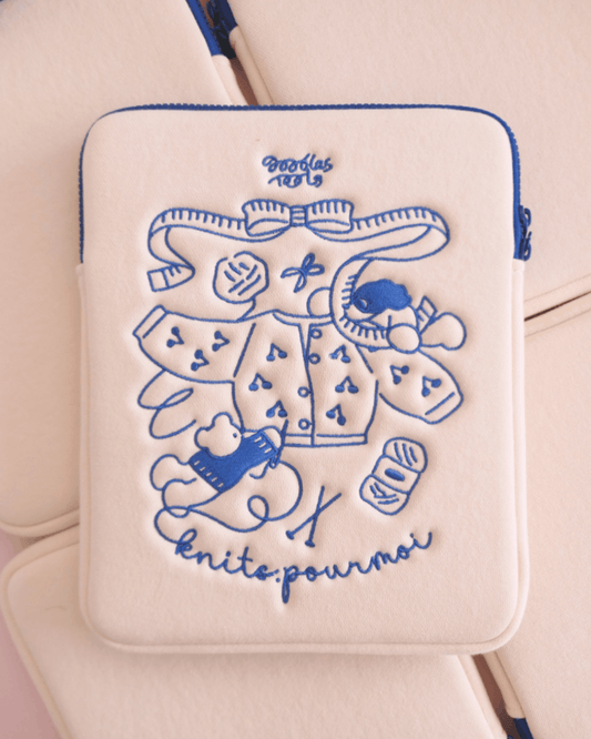 Goobles x Knits.pour moi :: IPad Case + Stitch Marker (2ea) SET