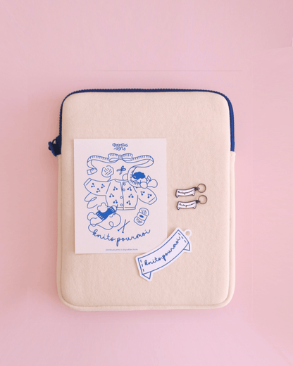 Goobles x Knits.pour moi :: IPad Case + Stitch Marker (2ea) SET