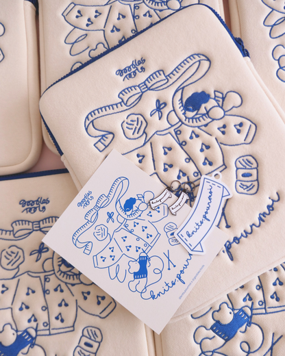 Goobles x Knits.pour moi :: IPad Case + Stitch Marker (2ea) SET