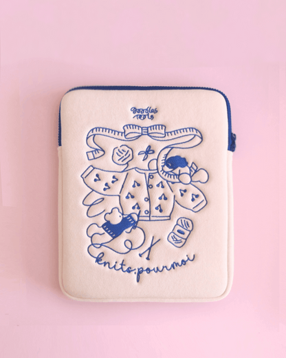 Goobles x Knits.pour moi :: IPad Case + Stitch Marker (2ea) SET