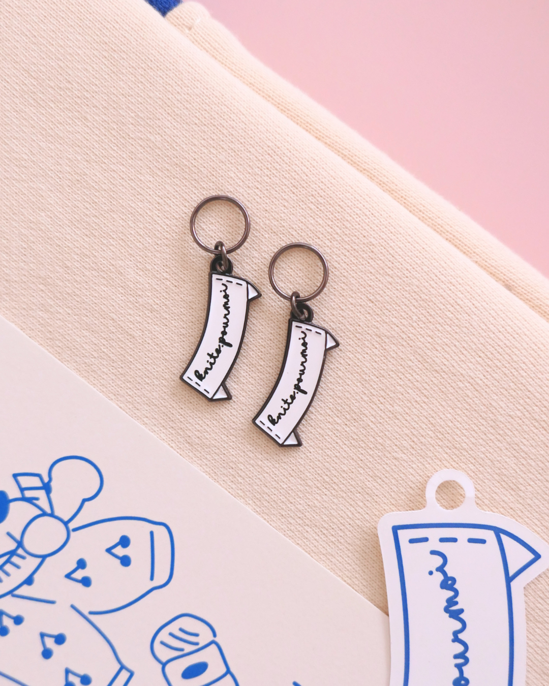 Goobles x Knits.pour moi :: IPad Case + Stitch Marker (2ea) SET